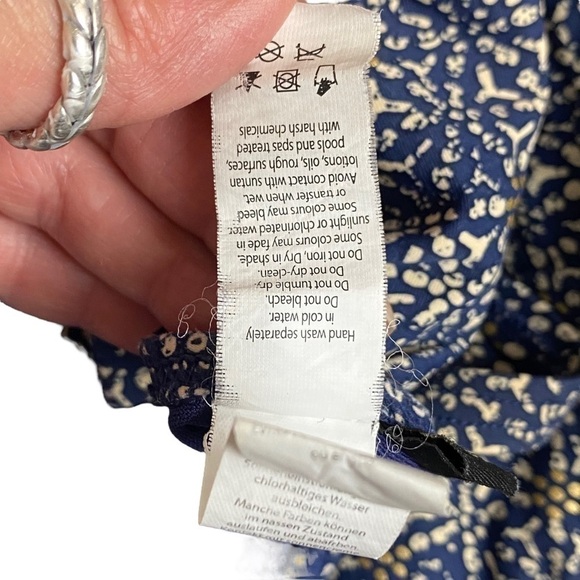 Bond-Eye Australia women’s one piece bathing suit blue size 10 - Picture 8 of 12